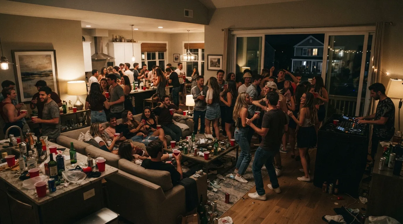 #11 - Throwing an Unapproved Party (Image Credits: Gemini)