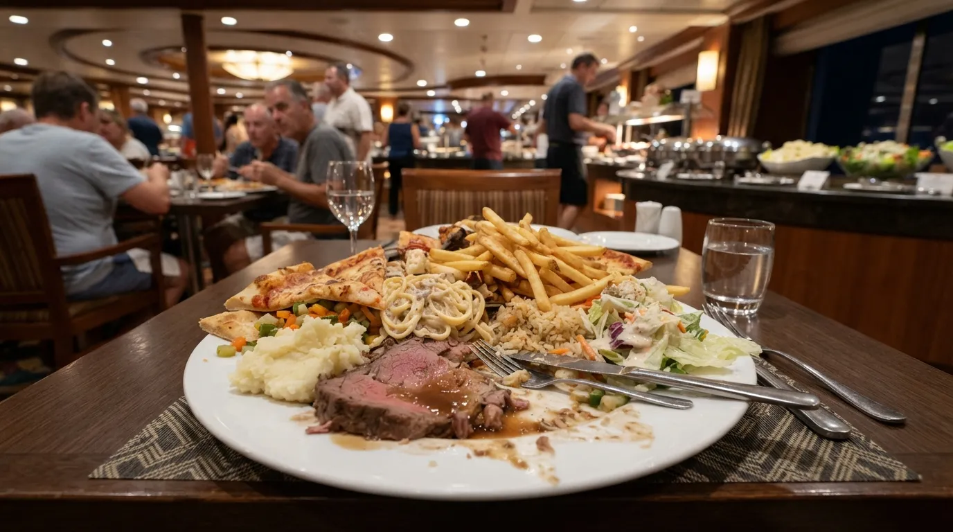 #12 - Loading a Plate Far Beyond What You Can Finish (Image Credits: Gemini)