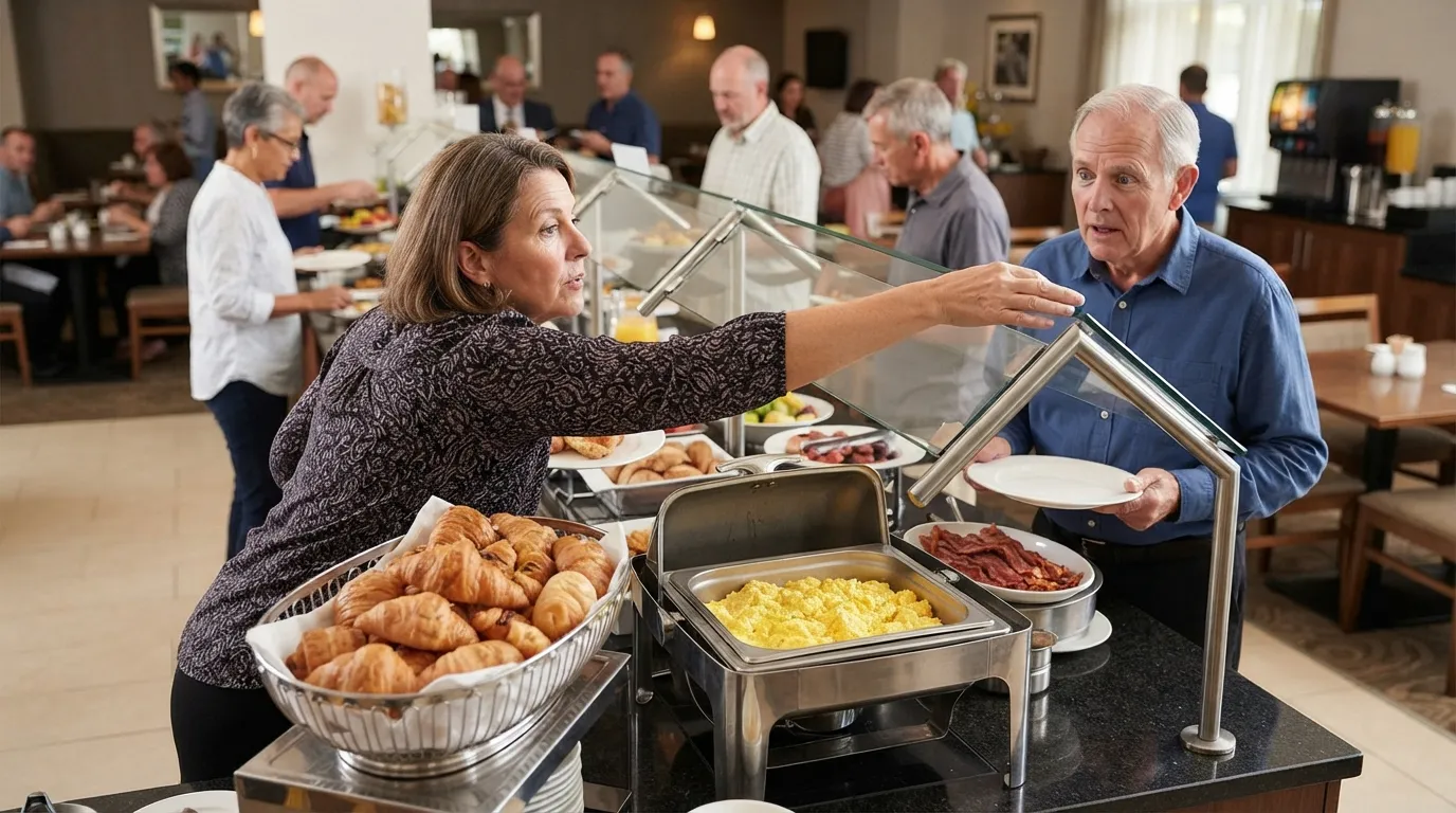 #15 - Reaching Across People and Open Food (Image Credits: Gemini)