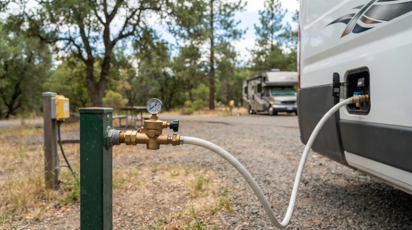 #12 - Water Pressure at Hookups Can Exceed RV Design Limits (Image Credits: Gemini)