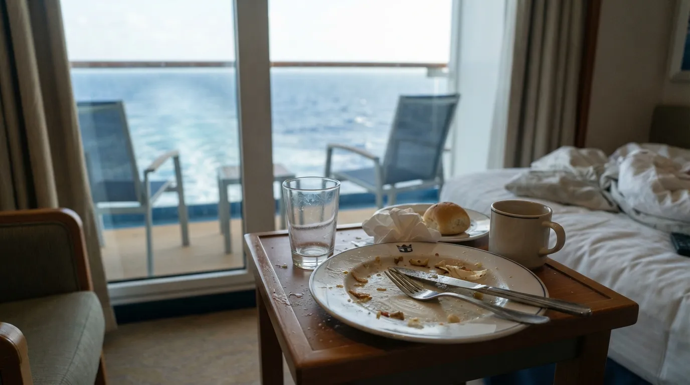 #4 - Carrying Plates, Glasses, and Cutlery Back to the Cabin (Image Credits: Gemini)