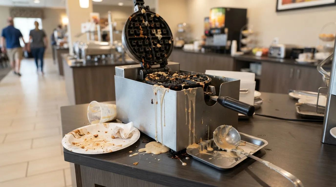 #7 - Walking Away From the Waffle Maker (Image Credits: Gemini)