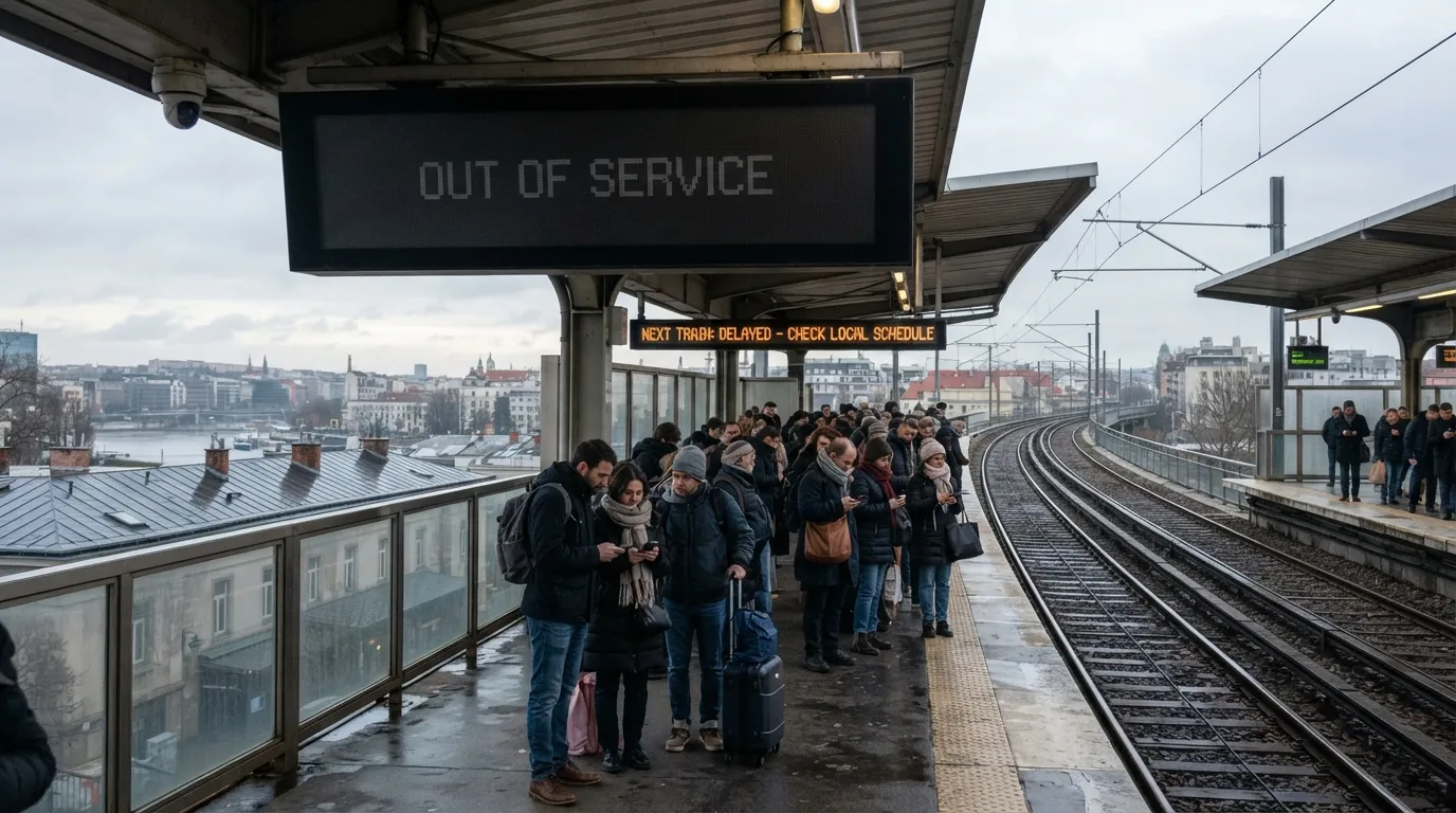 #16 - Sunday Transit Delays Catch Even Locals Off Guard (Image Credits: Gemini)