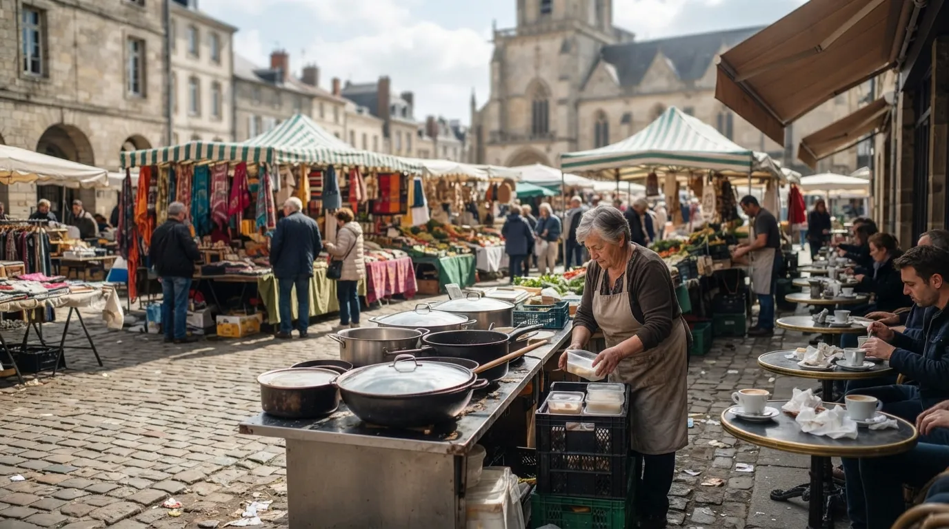 #14 - Sunday Markets Keep Their Own Clocks (Image Credits: Gemini)