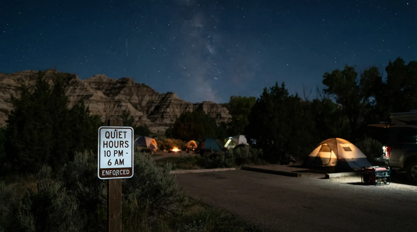 #1 - Quiet Hours Start Promptly at 10 PM (Image Credits: Gemini)