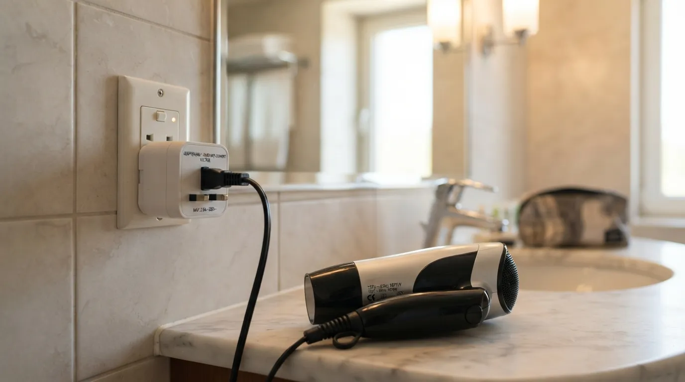 #14 - Confusing Adapters With Converters on High-Power Items (Image Credits: Gemini)