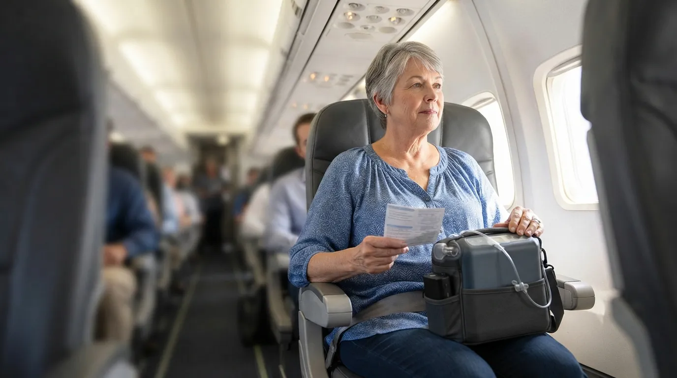 4. Portable Oxygen Concentrator Charge (Image Credits: Gemini)