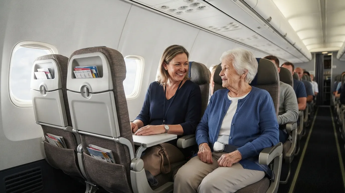 7. Seat Fee to Sit Beside a Needed Attendant (Image Credits: Gemini)