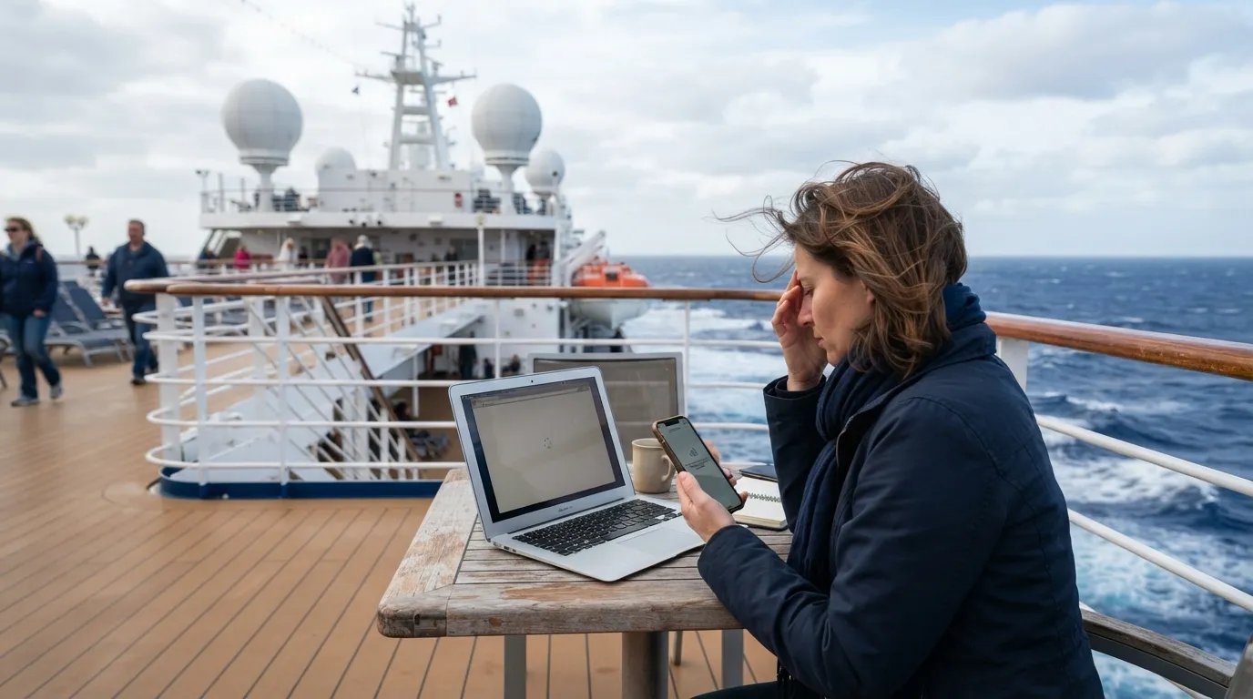 #9 - Internet at Sea Is Not the Internet You Know (Image Credits: Gemini)