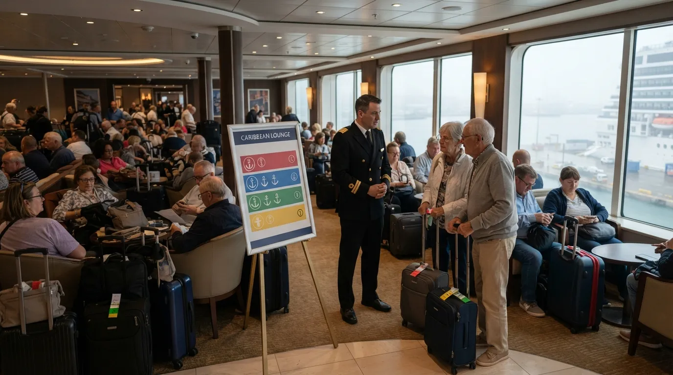 #2 - Your Disembarkation Group Sets Your Exit Time (Image Credits: Gemini)