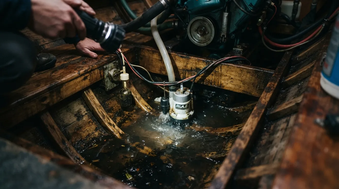 #17 - Bilge Pump Activation Signals Hidden Issues (Image Credits: Gemini)