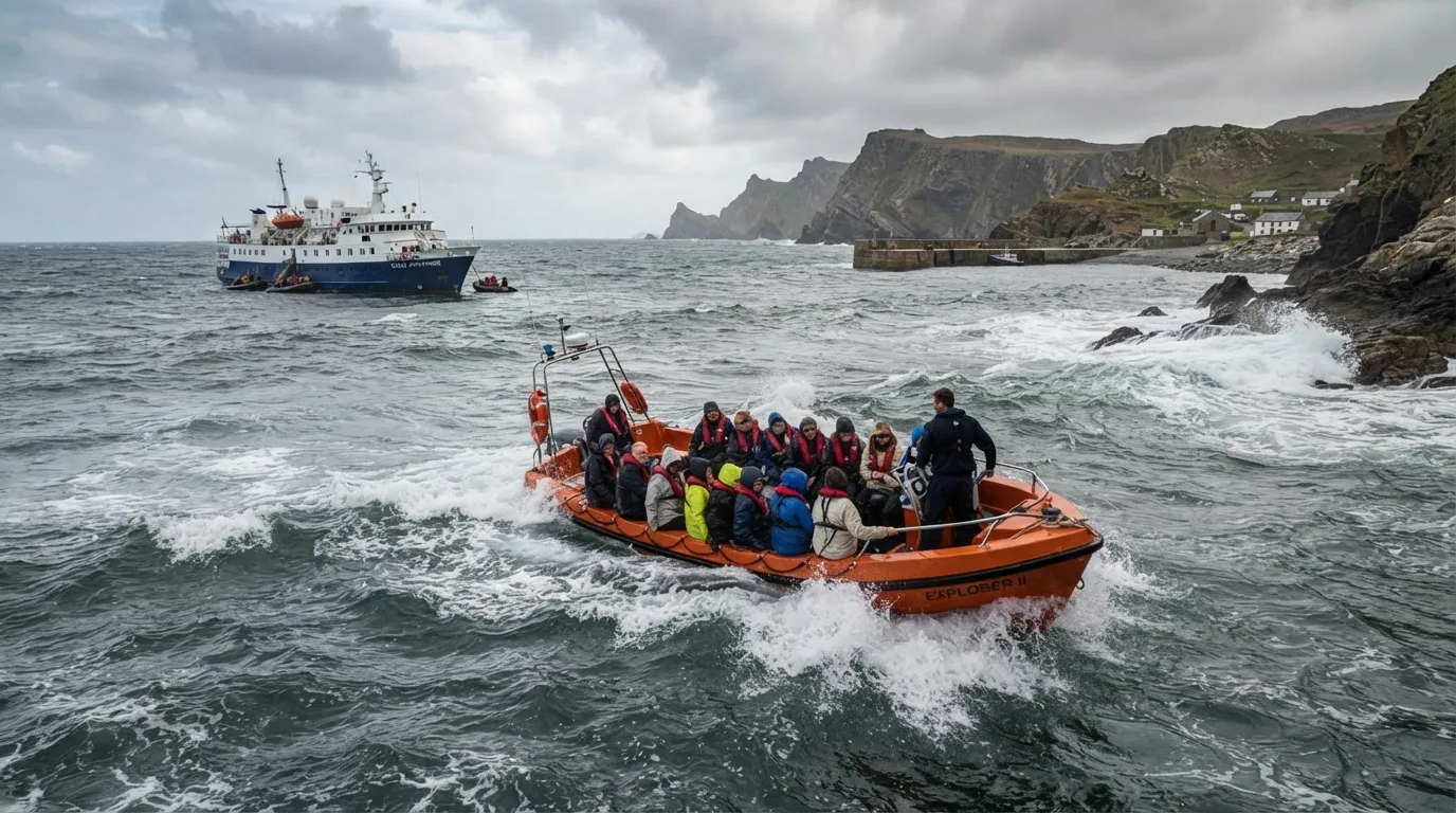 #15 - Sea Conditions Dictate Whether Tenders Operate at All (Image Credits: Gemini)