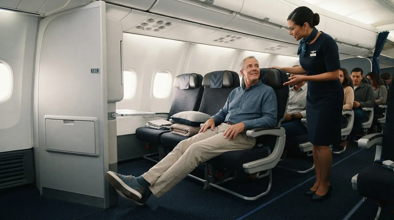 #15 - Extra Legroom Seat Upgrade Fee (Image Credits: Gemini)