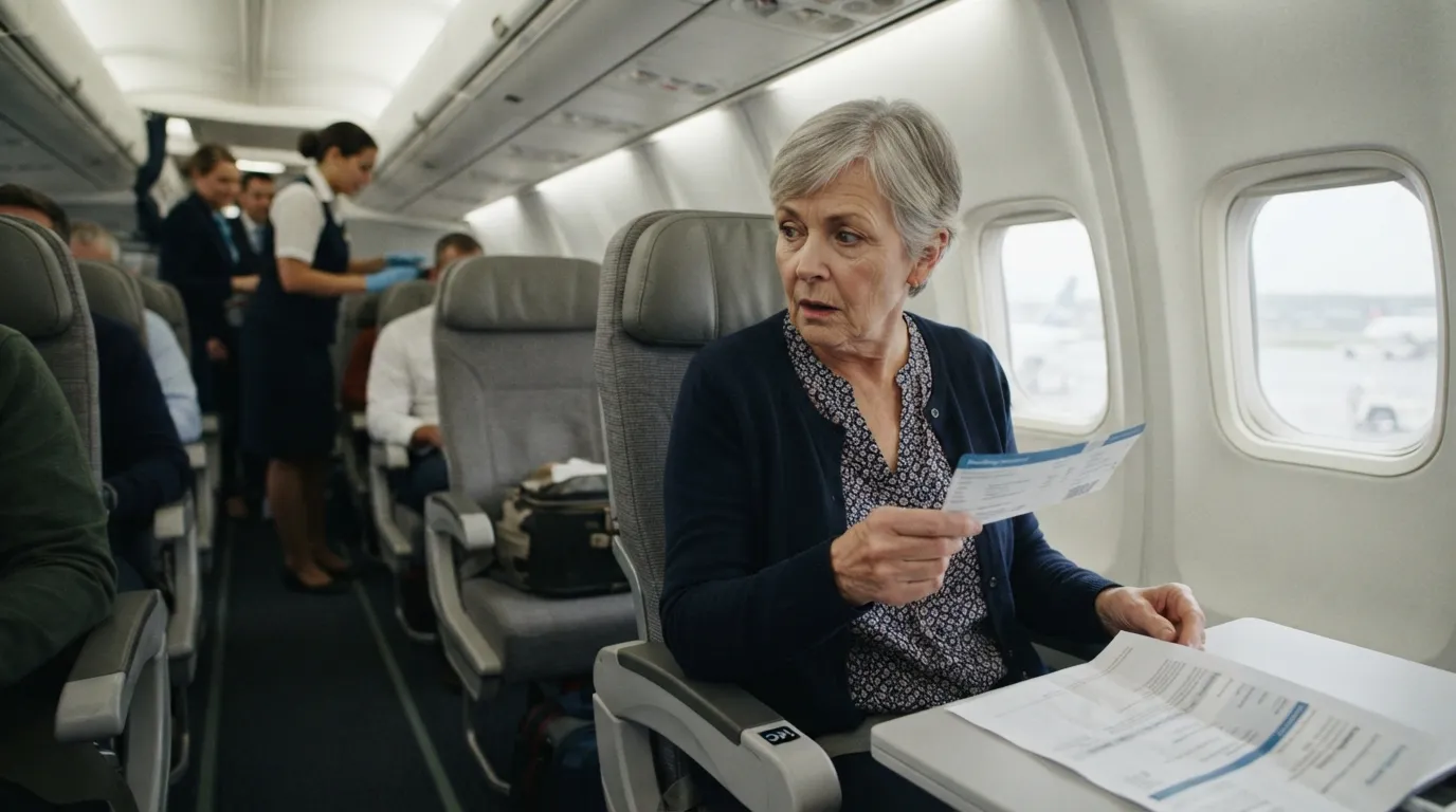 #11 - Paid Seat Lost in an Aircraft Swap (Image Credits: Gemini)