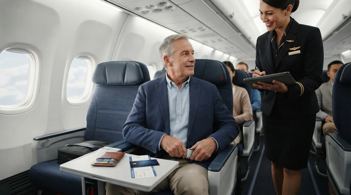 #7 - Seat Fees Covered by Loyalty Status or Card Perks (Image Credits: Gemini)