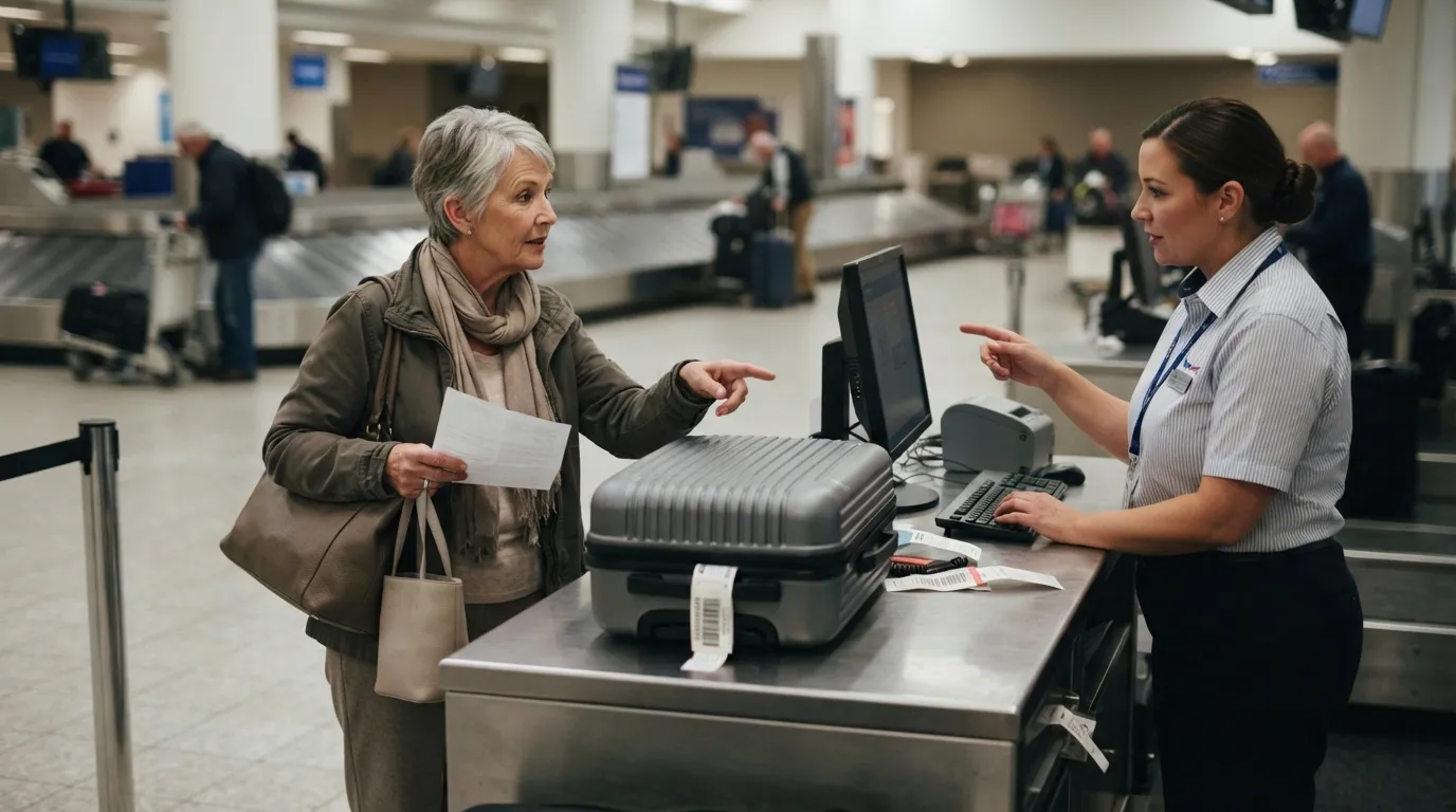 #4 - The Checked Bag Fee on a Bag That Arrived Late (Image Credits: Gemini)