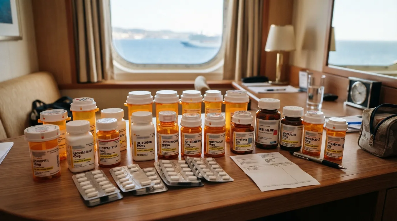 #12 - Your Medications Need a Longer Runway Than the Trip (Image Credits: Gemini)