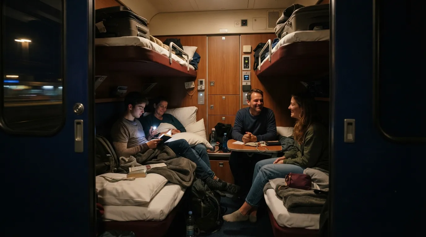 #14 - Private Compartment Bookings Allow Groups to Avoid Strangers (Image Credits: Gemini)