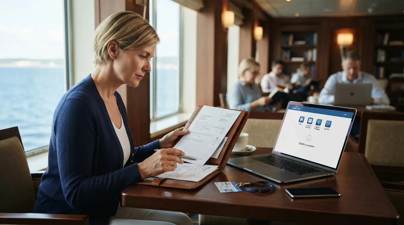 #3 - Onboard Spending and Internet Run on Ship Rules (Image Credits: Gemini)