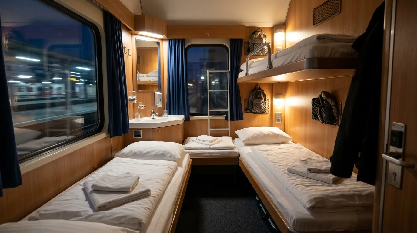 #15 - Sleeper Compartments Offer Private 1-3 Person Options With More Amenities (Image Credits: Gemini)