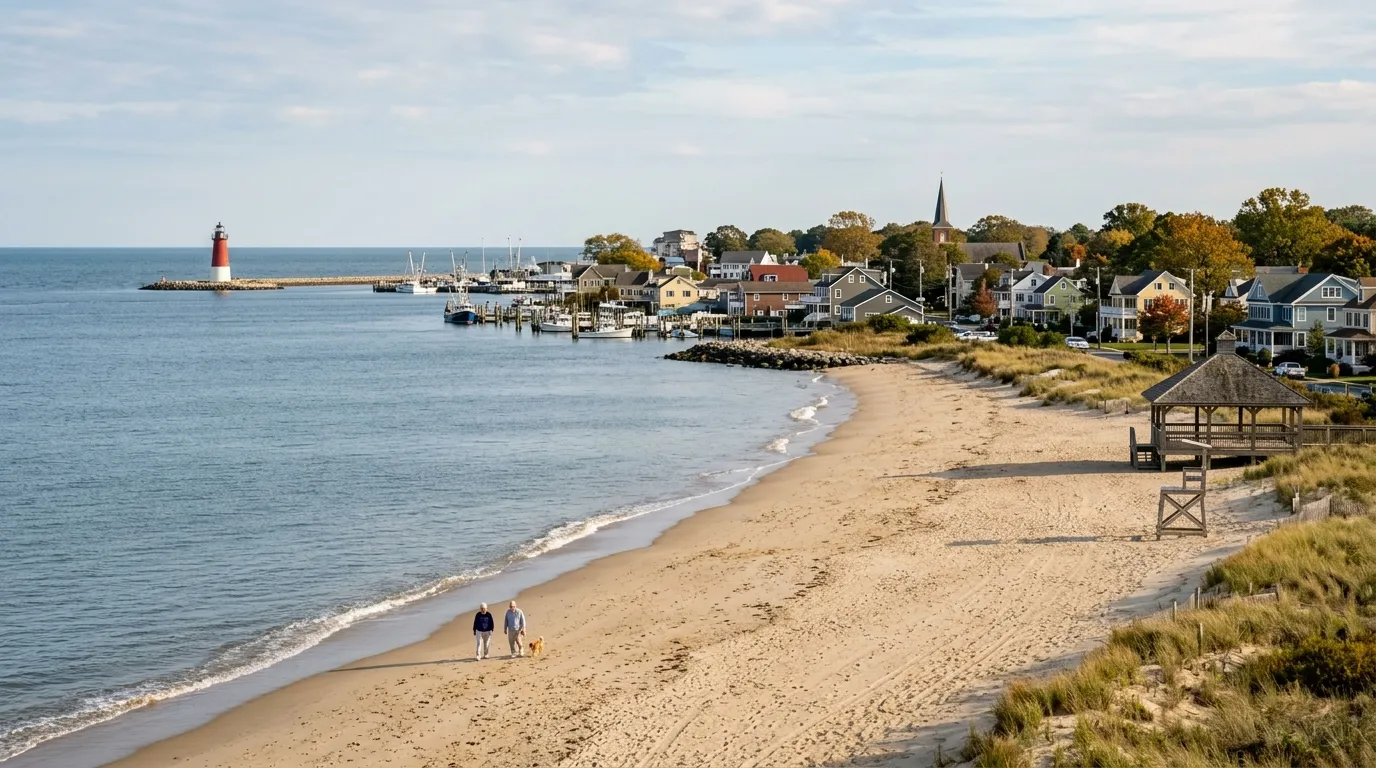 #10 &ndash; Lewes, Delaware (Image Credits: Gemini)