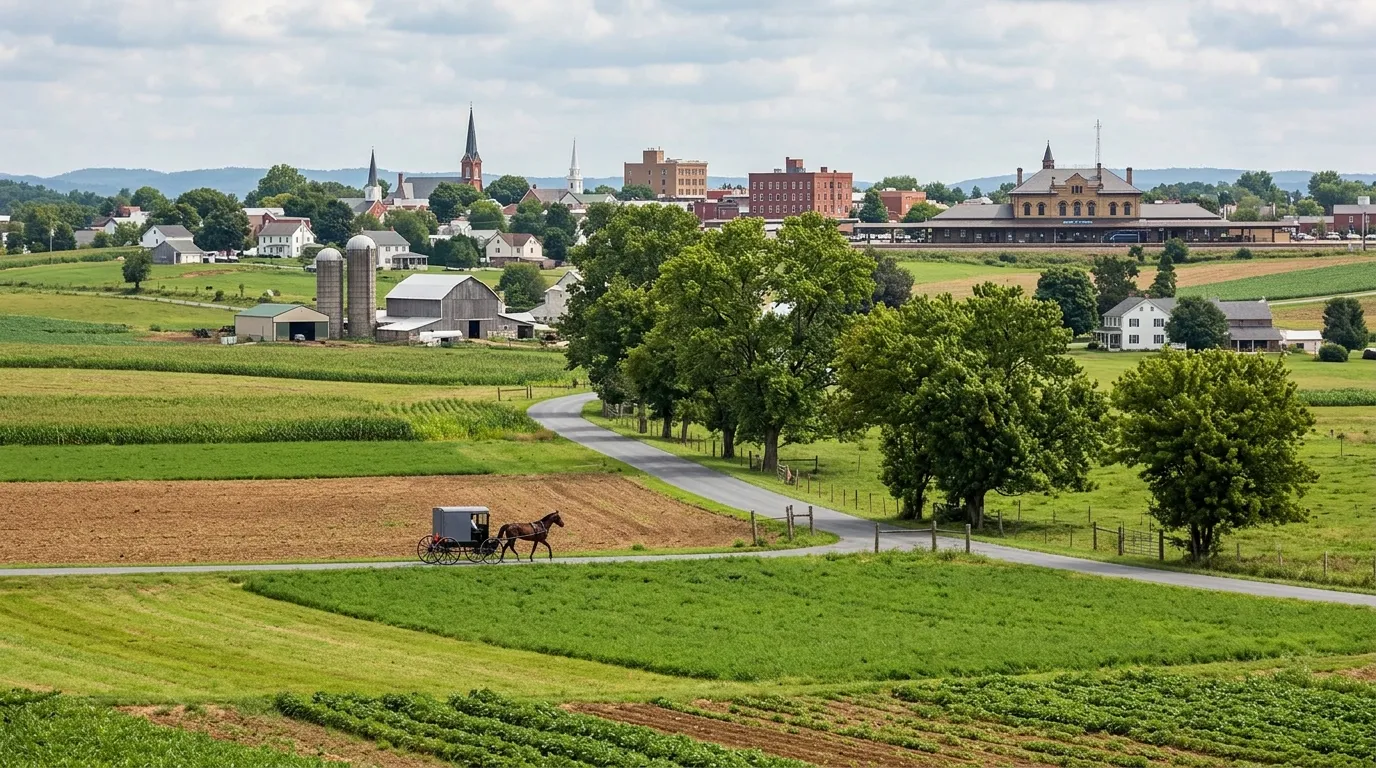 #2 &ndash; Lancaster, Pennsylvania (Image Credits: Gemini)