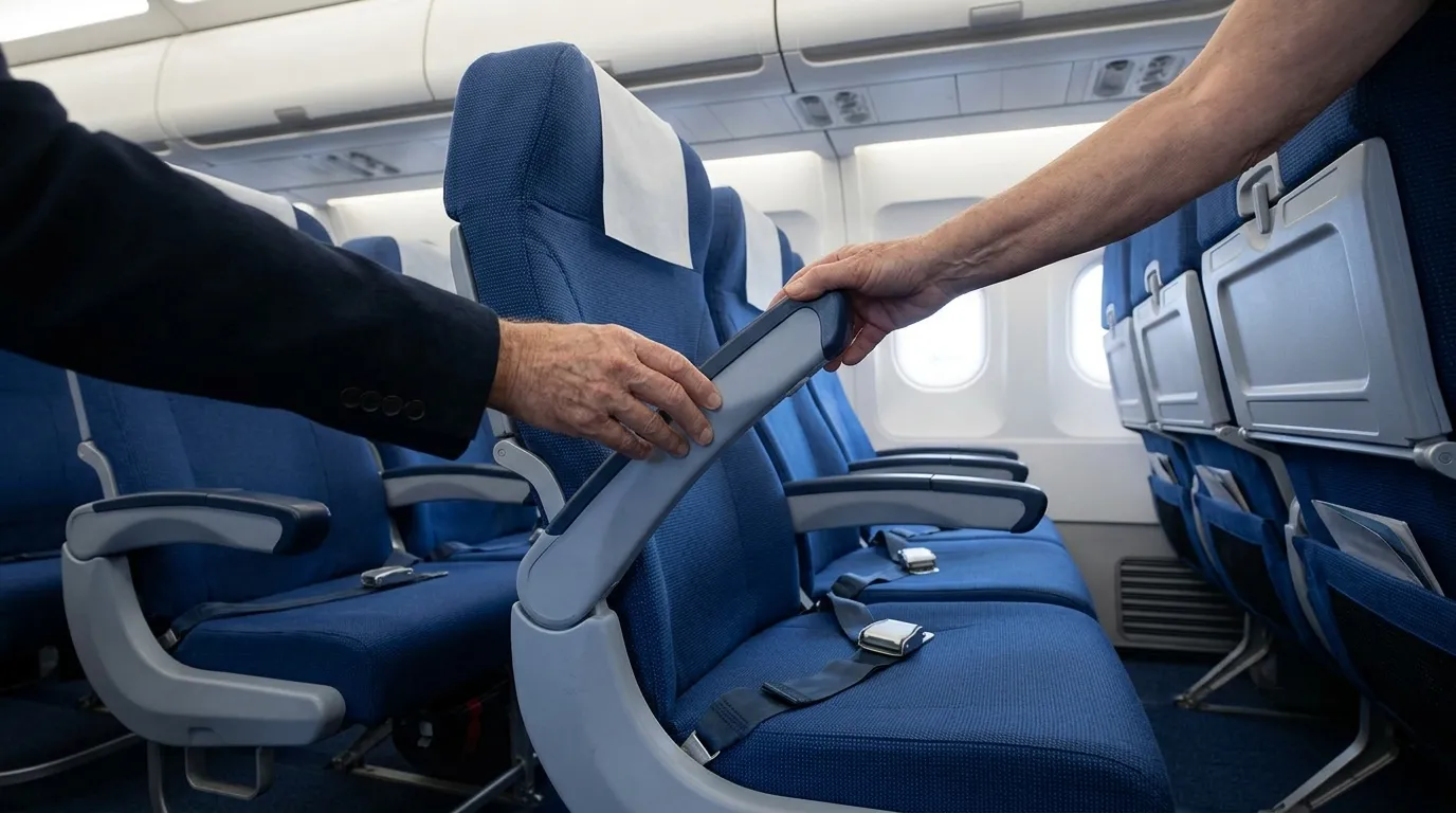 #8 - The Movable Armrest Seat Assignment Most People Never Claim (Image Credits: Gemini)