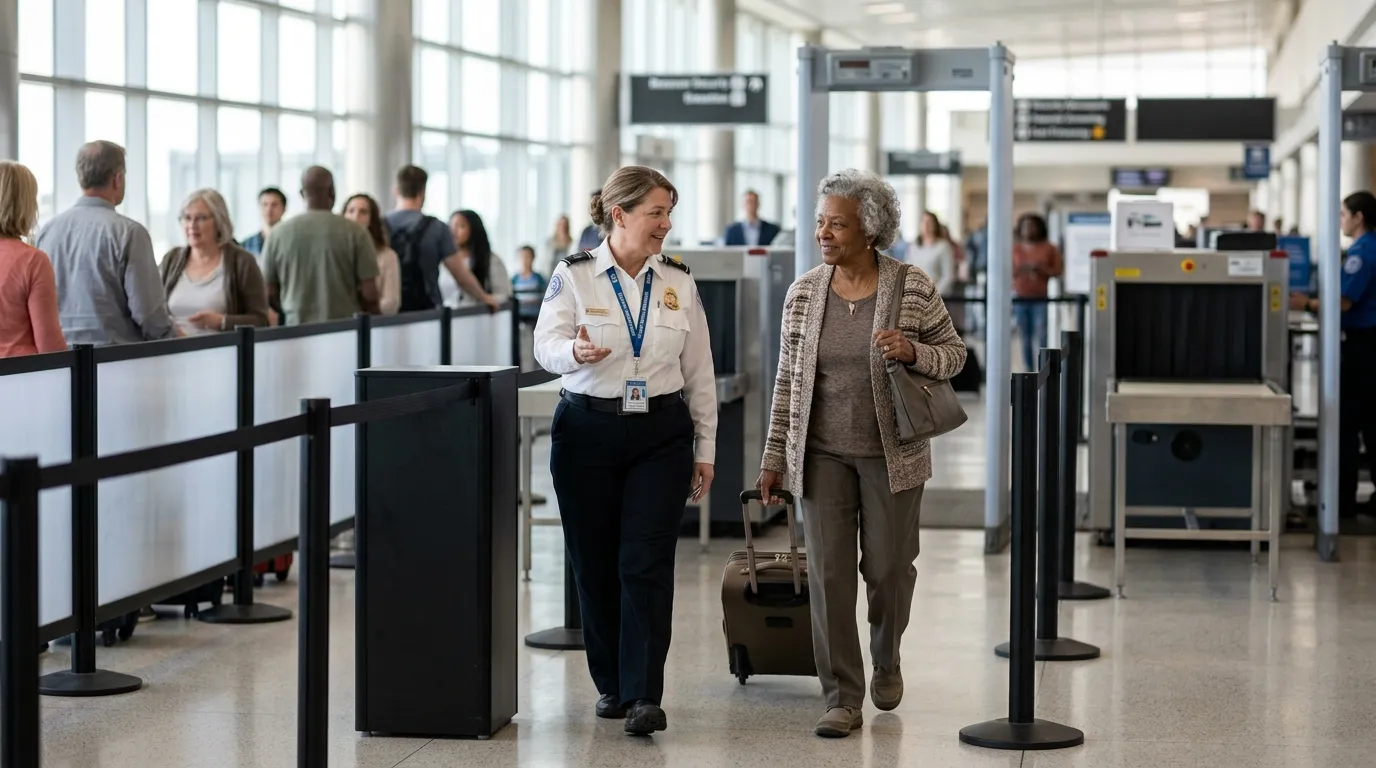 #6 - The TSA Cares Escort That Bypasses Standard Security (Image Credits: Gemini)