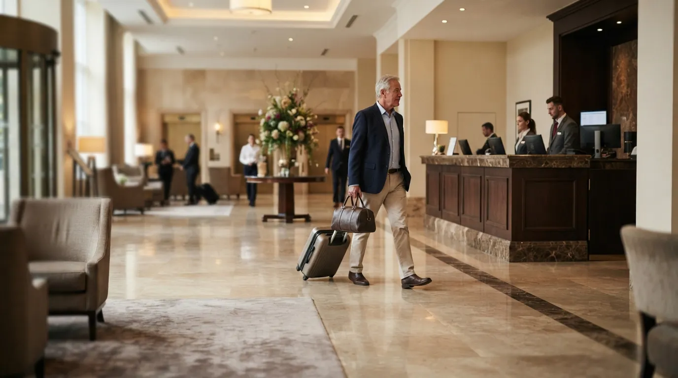 #11 - How You Cross the Lobby (Image Credits: Gemini)
