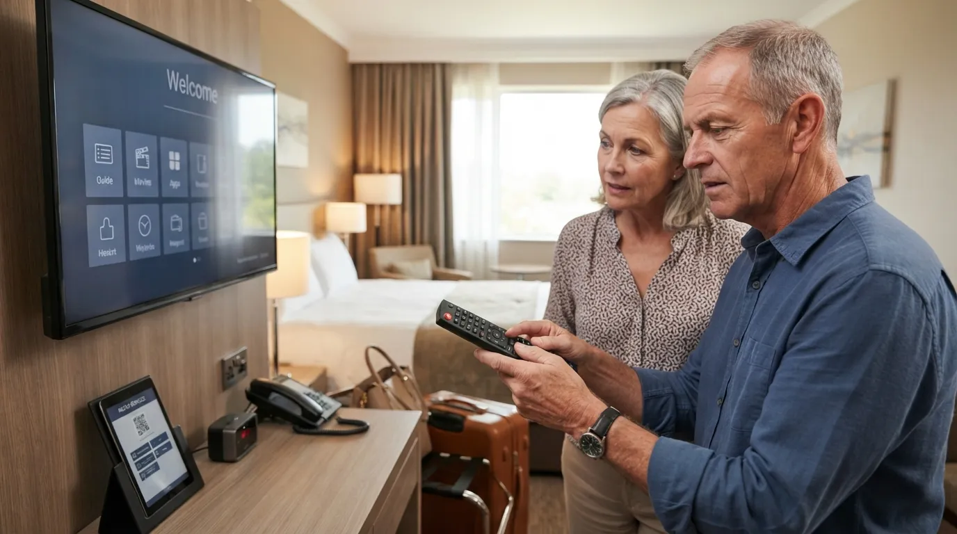 #4 - Your Reaction to the Hotel's Technology (Image Credits: Gemini)