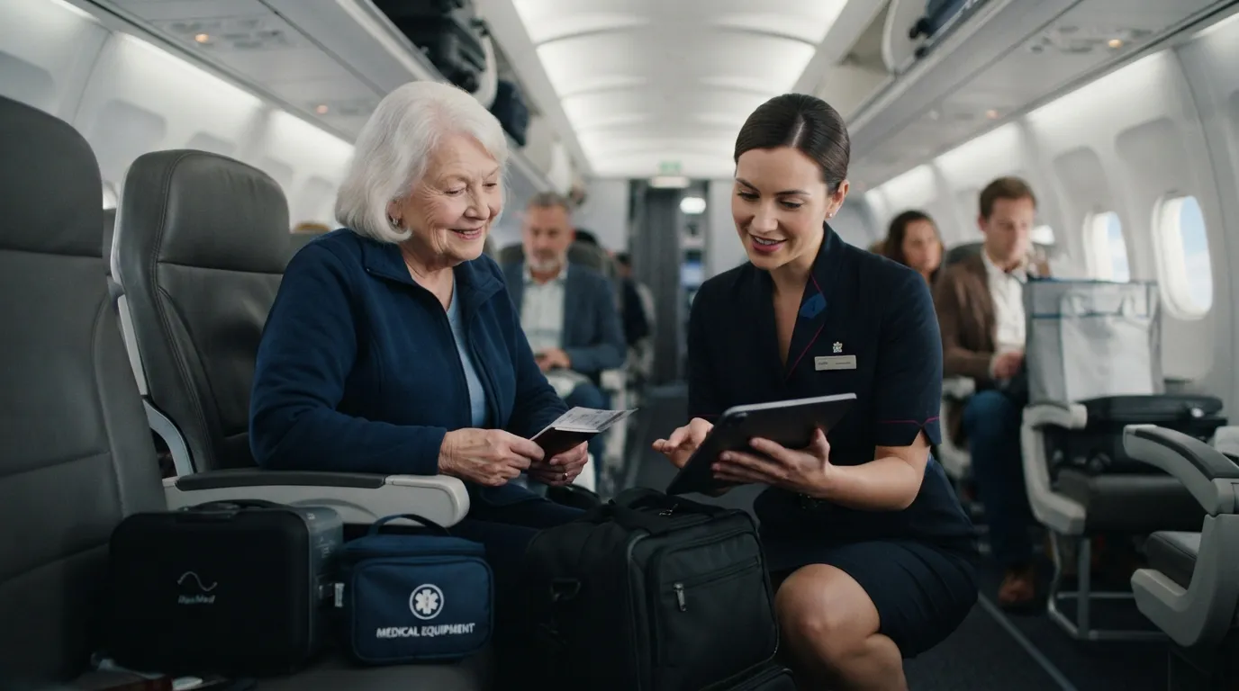 #11 - They Quietly Note Your Medical Equipment So It Never Counts Against Your Baggage (Image Credits: Gemini)