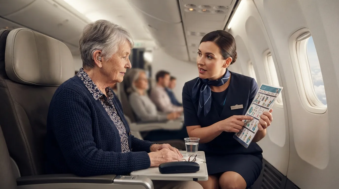 #10 - They Personally Relay Safety Announcements to Passengers With Hearing Loss (Image Credits: Gemini)