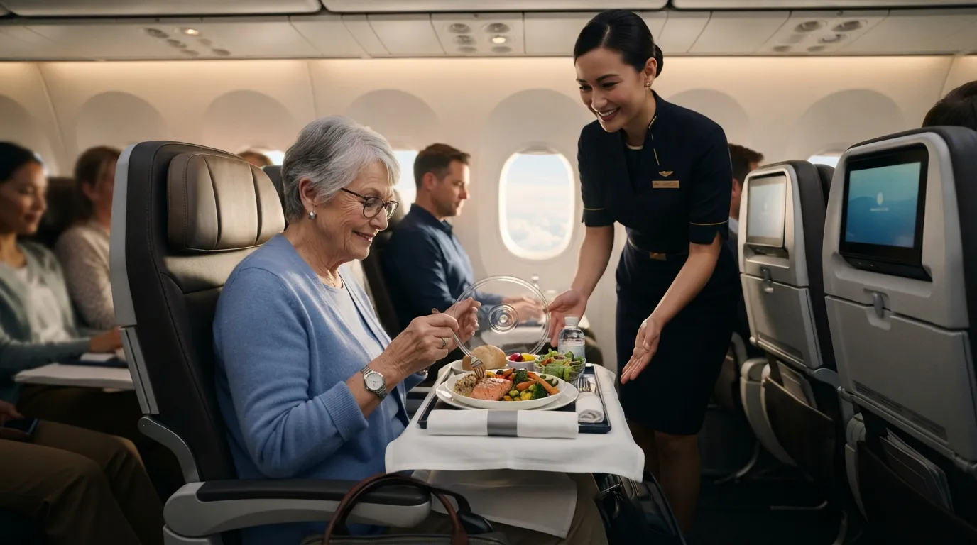 #4 - They Arrange a Specially Coded Meal That Never Appeared on Your Booking Screen (Image Credits: Gemini)