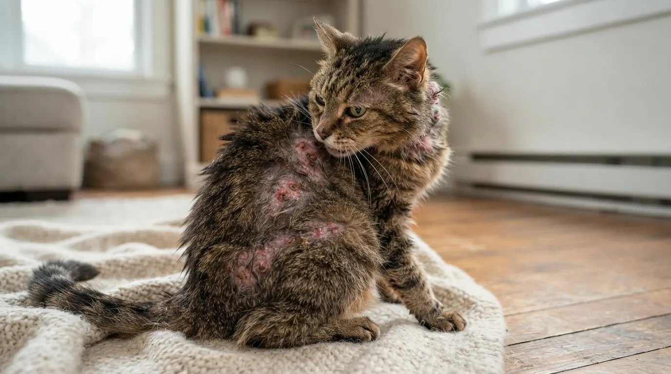 #12 - Assuming Indoor Pets Don't Need Parasite Control (Image Credits: Gemini)