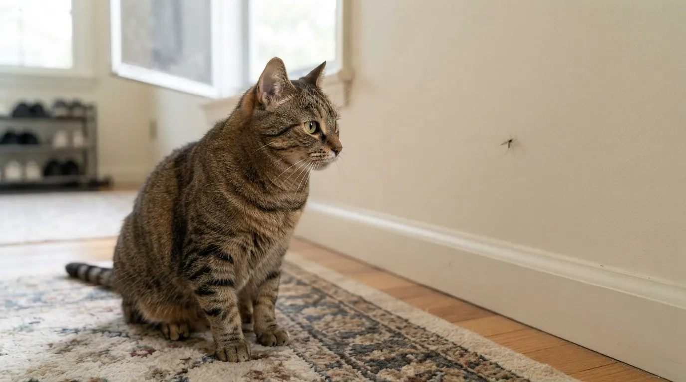 #14 - "Indoor Cats Are Always Completely Safe From Parasites" (Image Credits: Gemini)