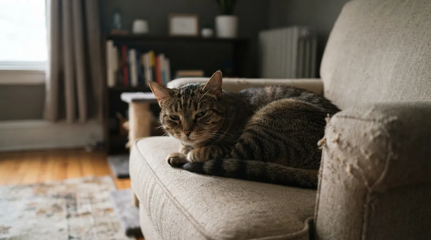 #10 - "Indoor Cats Can't Get Depressed or Truly Bored" (Image Credits: Gemini)