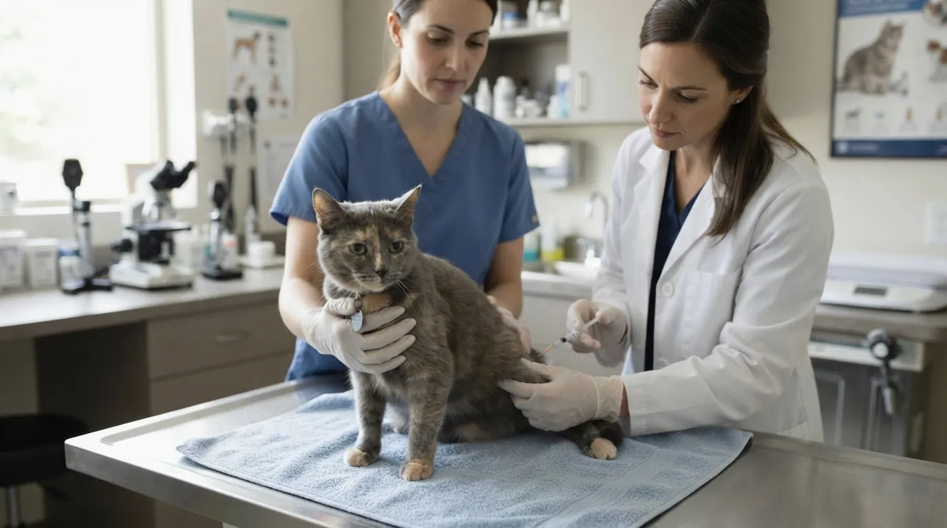 #5 - "Indoor Cats Need Far Fewer Vaccines" (Image Credits: Gemini)
