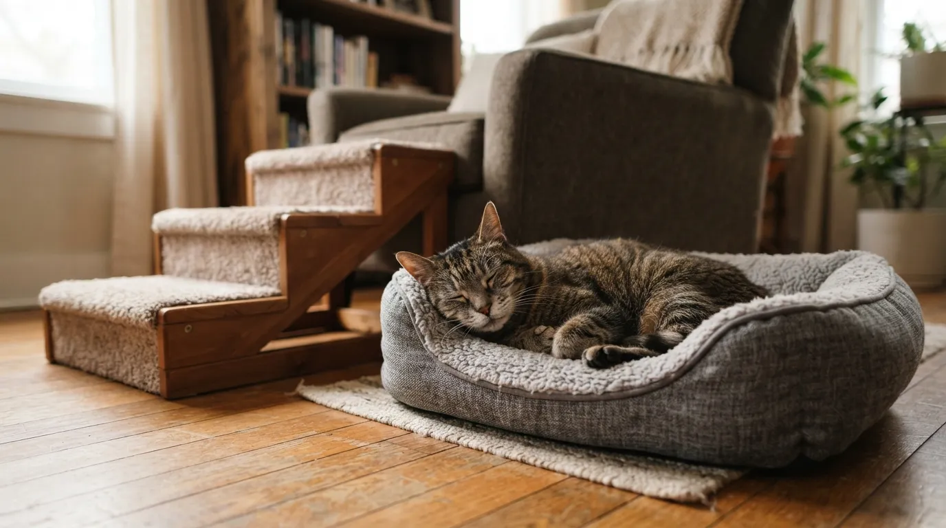#11: Orthopedic Bedding in Warm, Quiet Spots (Image Credits: Gemini)