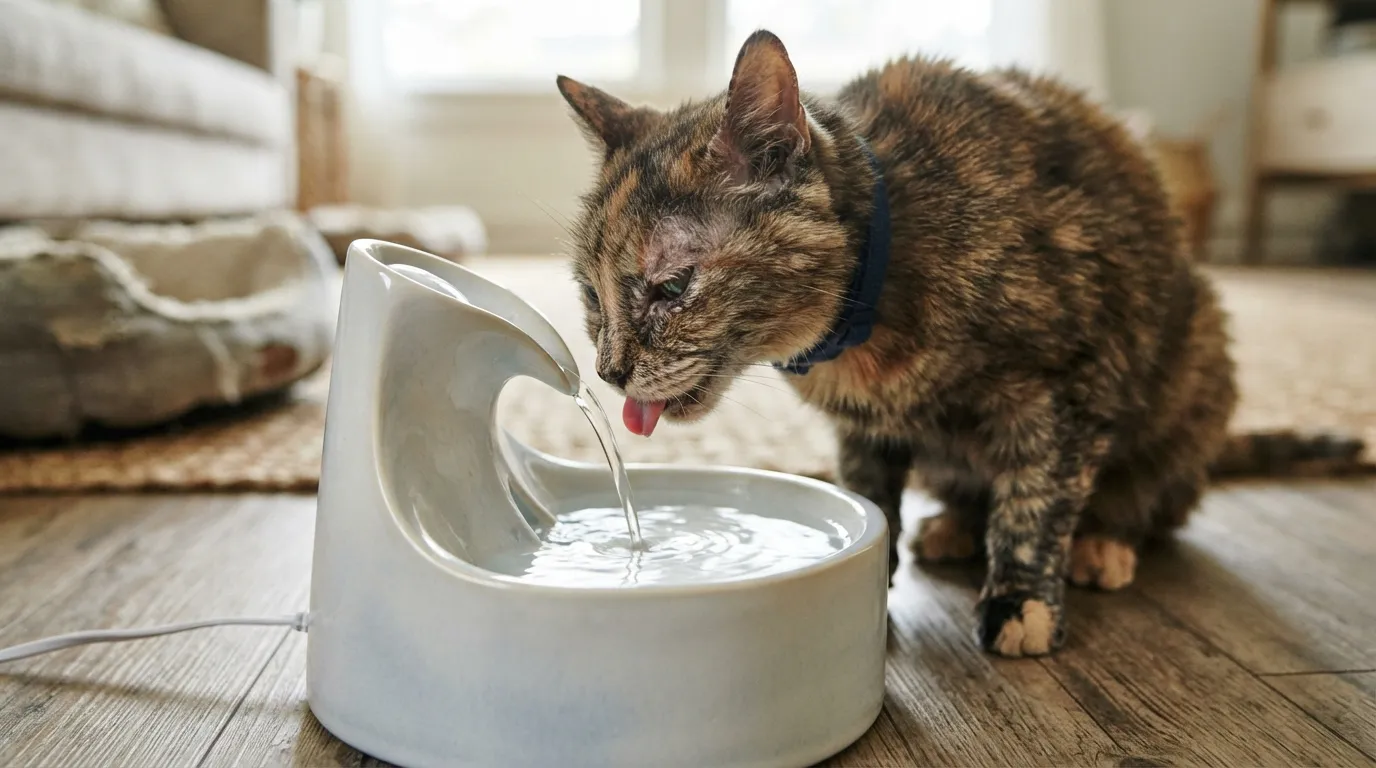 #10: A Water Fountain (Not Just a Bowl) (Image Credits: Gemini)
