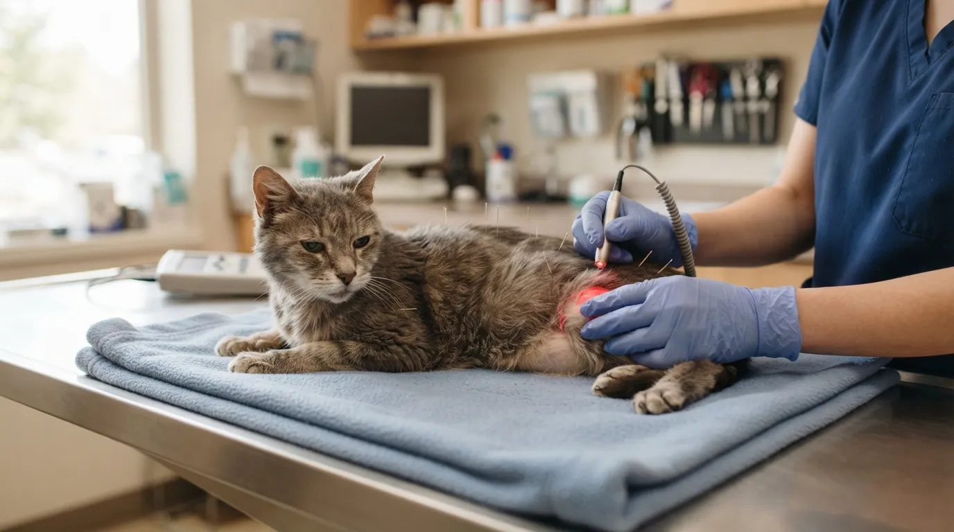 #2: Acupuncture and Laser Therapy (Image Credits: Gemini)