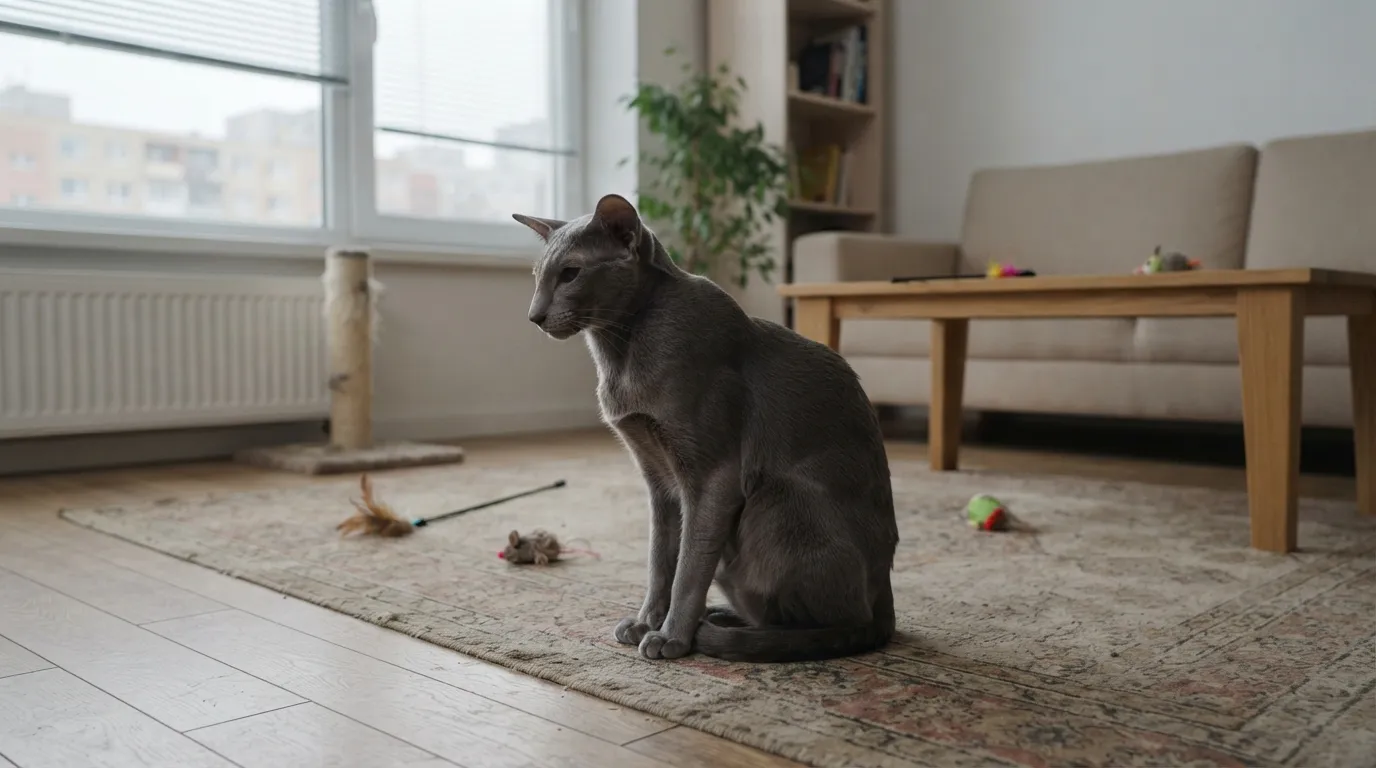 #3 - Your Indoor Breed Cat Is Bored - and That's Making Them Sick (Image Credits: Gemini)