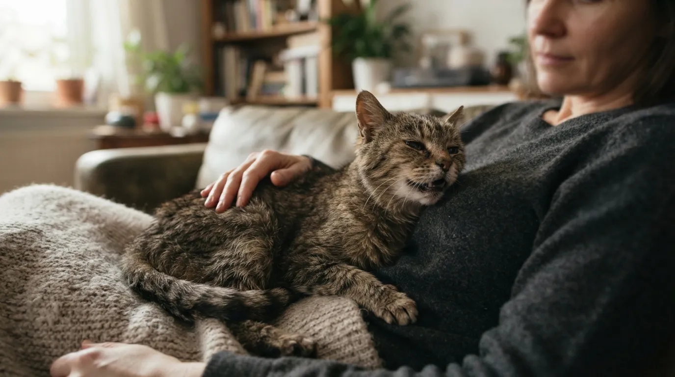 #11 – Unusually Loud or Persistent Purring Near You (Image Credits: Gemini)