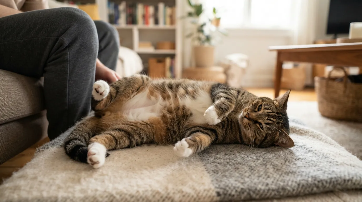 #4 - They Show You Their Belly (Image Credits: Gemini)
