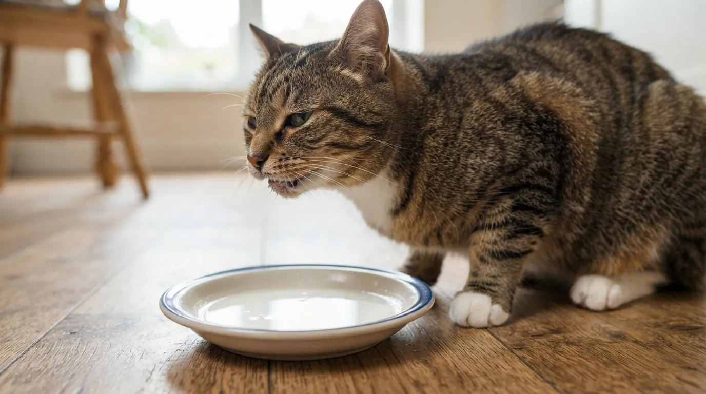 #13 - Milk Is a Natural, Healthy Treat for Cats (Image Credits: Gemini)