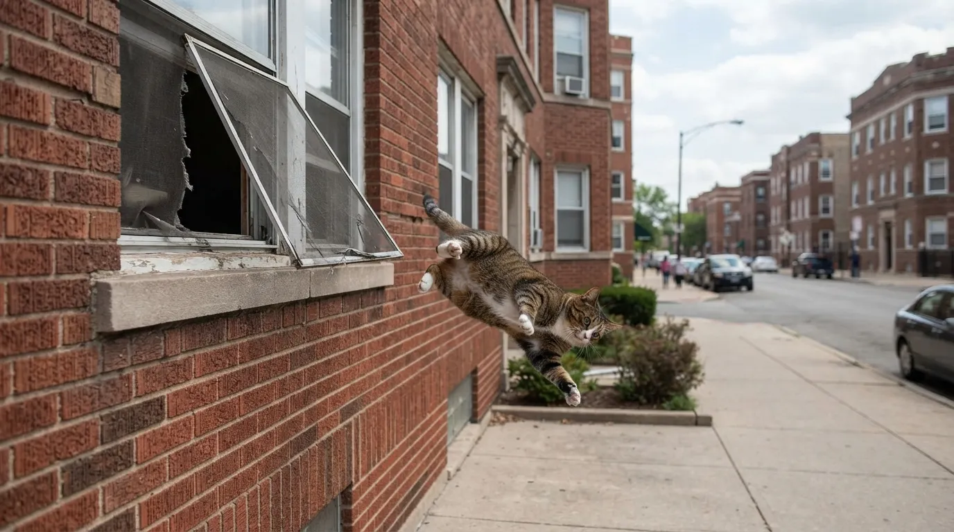 #3 - Cats Always Land on Their Feet (Image Credits: Gemini)