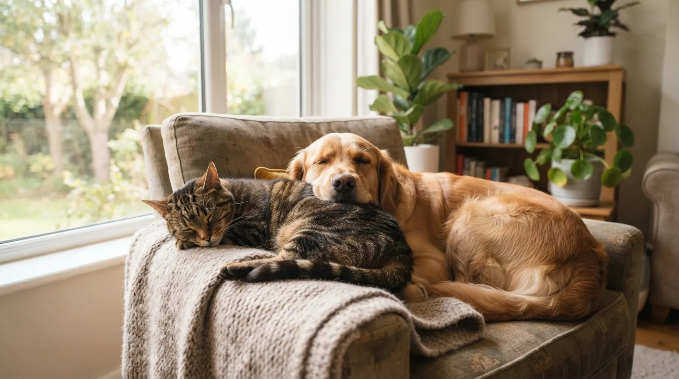 #2 - Cats Are Solitary and Don't Need Companionship (Image Credits: Gemini)
