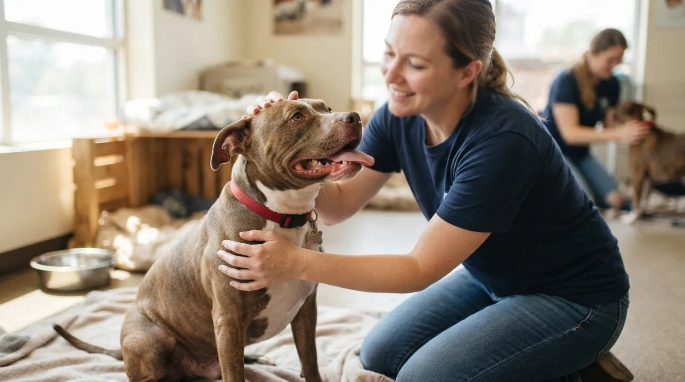 #10 - Pit Bulls Are Inherently Aggressive Toward People (Image Credits: Gemini)