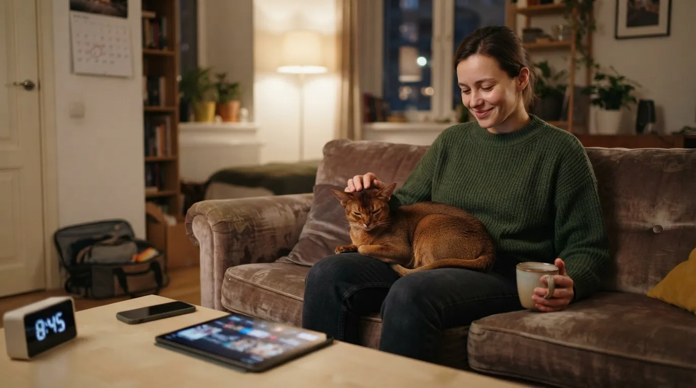 #7 - You've Turned Down Plans Because of Your Cat's Routine (Image Credits: Gemini)