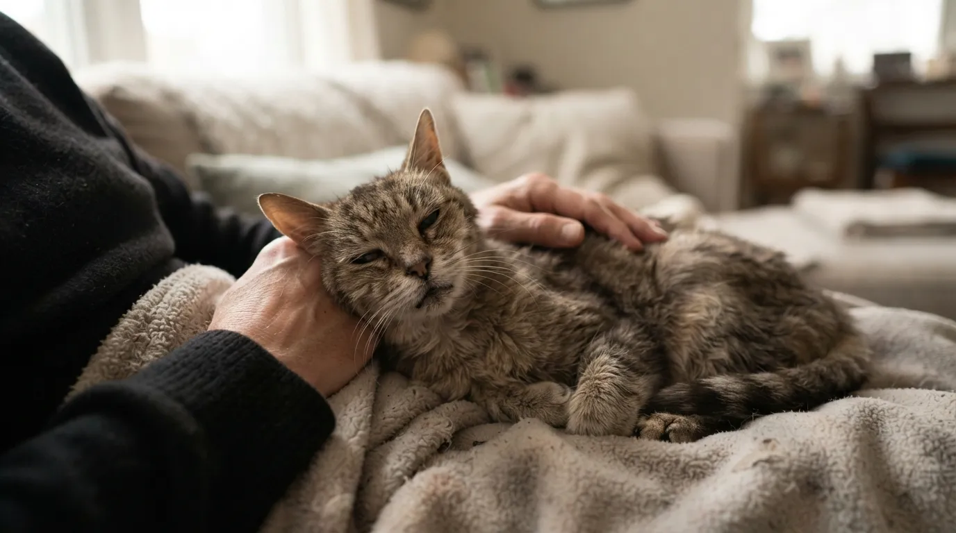 #10 - Purring When There's No Obvious Reason (Image Credits: Gemini)