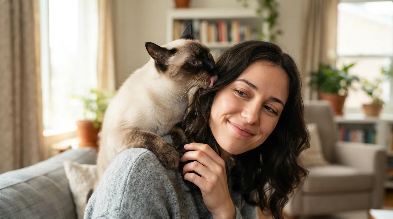 #6 - They Groom You (Allogrooming) (Image Credits: Gemini)
